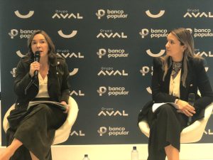Presidente del Banco Popular en rueda de prensa