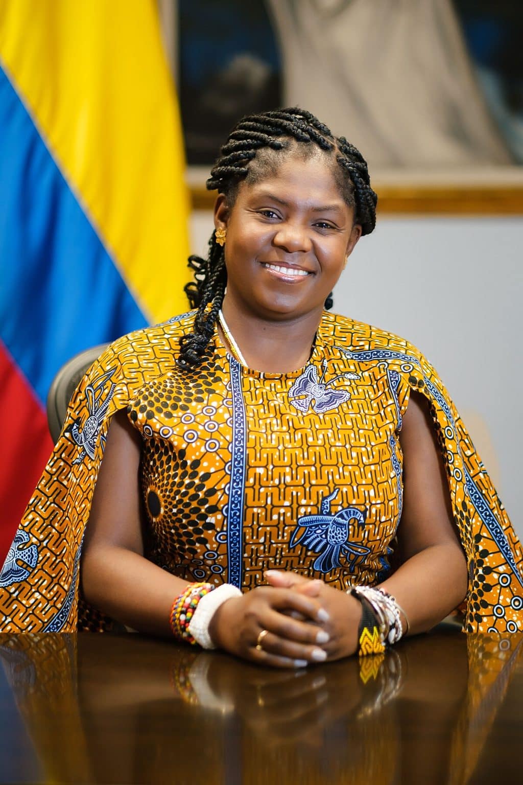 Vicepresidenta_Francia_Márquez_en_su_despacho