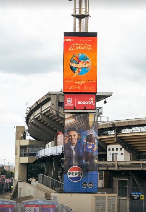 El Campín apagara sus pantallas