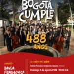 Bogotá celebra su cumpleaños con la Filarmónica: música del Pacífico, fútbol y una gran agenda de conciertos